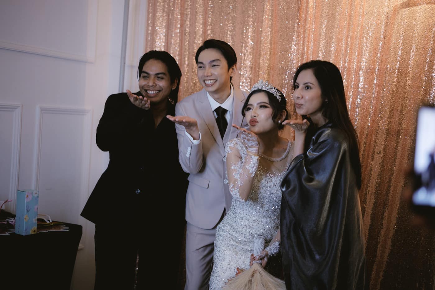 Wedding photography by the studio